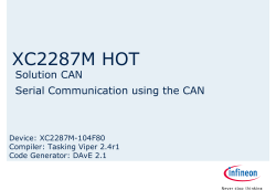 CAN - Infineon Technologies