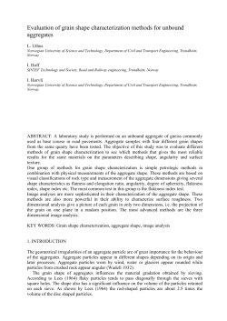 Evaluation of grain shape characterization methods for