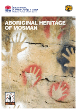 Aboriginal heritage of Mosman - Office of Environment and Heritage