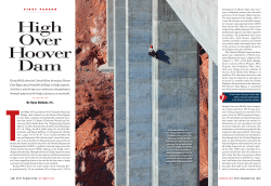 High Over Hoover Dam