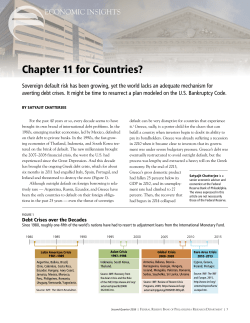 Chapter 11 for Countries?
