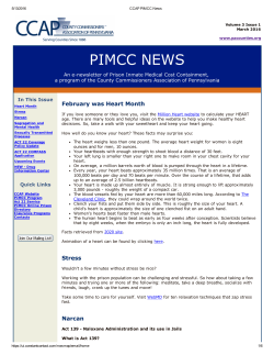 pimcc news - County Commissioners Association of Pennsylvania