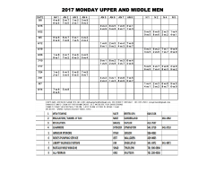 Monday Men - Fargo USA Softball