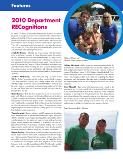 2010 Department RECognitions