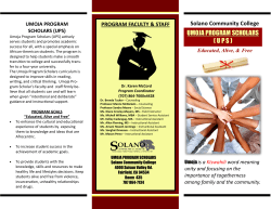 umoja program scholars ( ups )