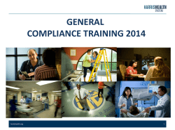 General Compliance Training Presentation