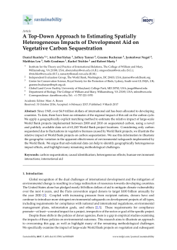 A Top-Down Approach to Estimating Spatially Heterogeneous