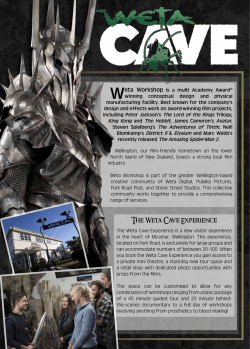 The Weta Cave Experience
