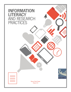 Information Literacy and Research Practices
