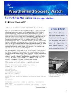 April 30, 2011 - NCAR-RAL