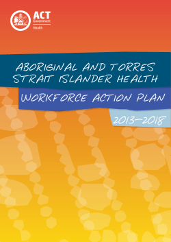 Aboriginal and Torres Strait Islander Health Workforce Action Plan