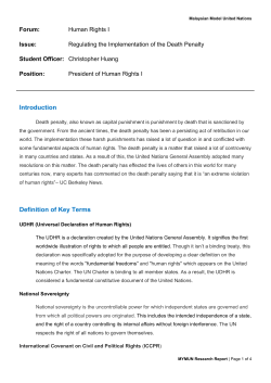 Introduction Definition of Key Terms