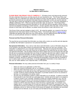 Privacy Policy - Liberty Diversified International