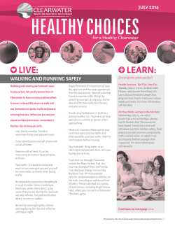 July 2016 - Clearwater, FL Parks and Recreation