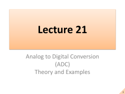 Lecture 21 ADC