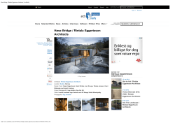 H&oslash;se Bridge / Rintala Eggertsson Architects | ArchDaily