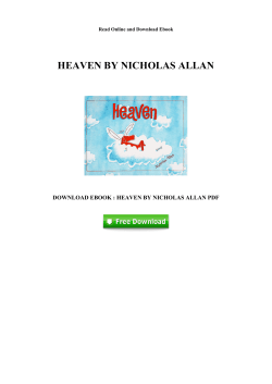 heaven by nicholas allan