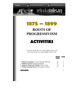 Activities - NebraskaStudies.Org