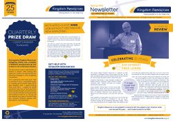Newsletter - Kingdom Resources