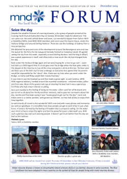 Forum 2009 12 December (PDF 618kb)