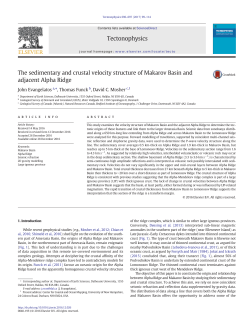 The sedimentary and crustal velocity structure of Makarov Basin and