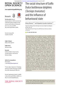 Downloaded - Royal Society Open Science