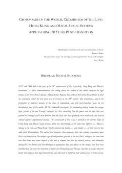 this PDF file - comparative law review