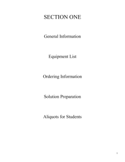 ELISA for Your Biology Classes - The American Association of