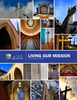 living our mission - Oklahoma Methodist Manor