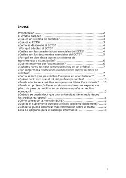 El cr&eacute;dito europeo