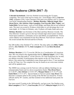 The Seahorse (2016-2017 -3)