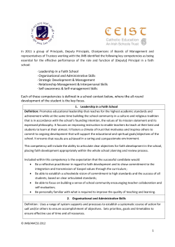 Ceist Core Competencies