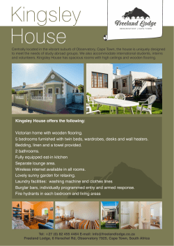 Kingsley House offers the following: Victorian