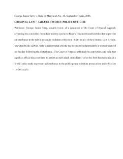 Spry v. State - Maryland Courts