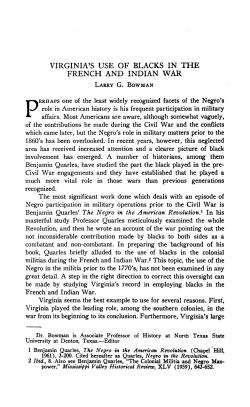 FRENCH AND INDIANWAR