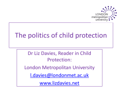 Investigating the crime of child abuse