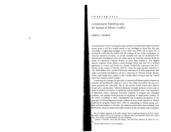 Commitment Problems and the Spread of Ethnic Conflict