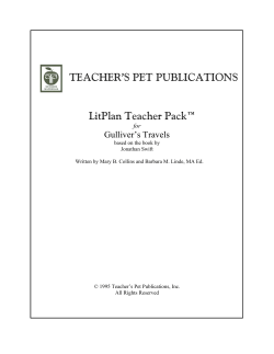 TEACHER`S PET PUBLICATIONS LitPlan Teacher Pack