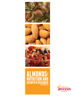 Almonds: Nutrition and Scientific Research Summary