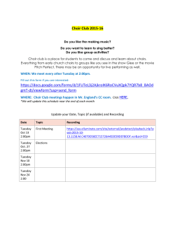 Choir Club 2015-16 https://docs.google.com/forms/d