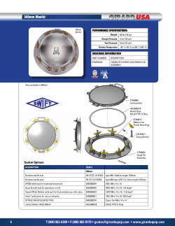 500mm Manlid 6 T:(908) 862-6300 &bull; F:(908) 862