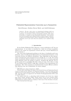 Polyhedral Representation Conversion up to Symmetries