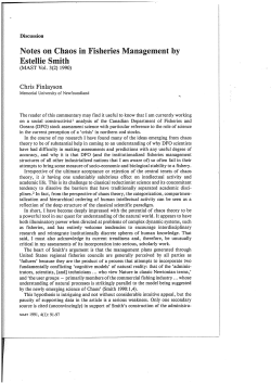 Discussion - Centre for Maritime Research