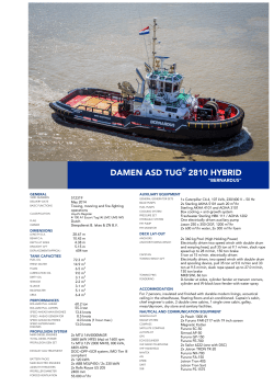 damen asd tug 2810 hybrid