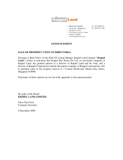 - Keppel Corporation