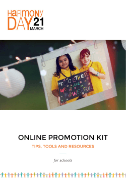 nline Promotional Kit