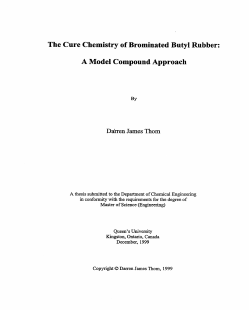 The Cure Chemistry of Brominated Butyl Rubber