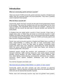 Introduction - Hoveton Parish Council