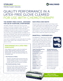 HALYARD* STERLING* Nitrile Exam Gloves