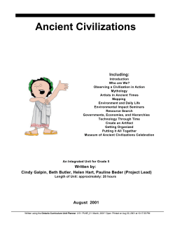 Ancient Civilizations
